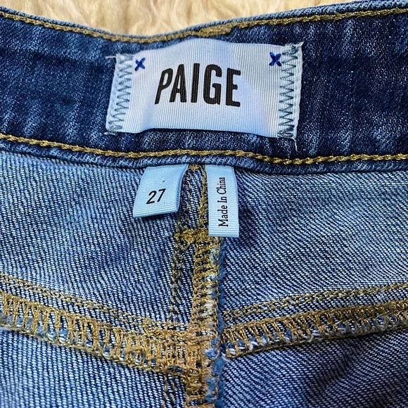 PAIGE DENIM JIMMY JIMMY SHORTS - Picture 7 of 9